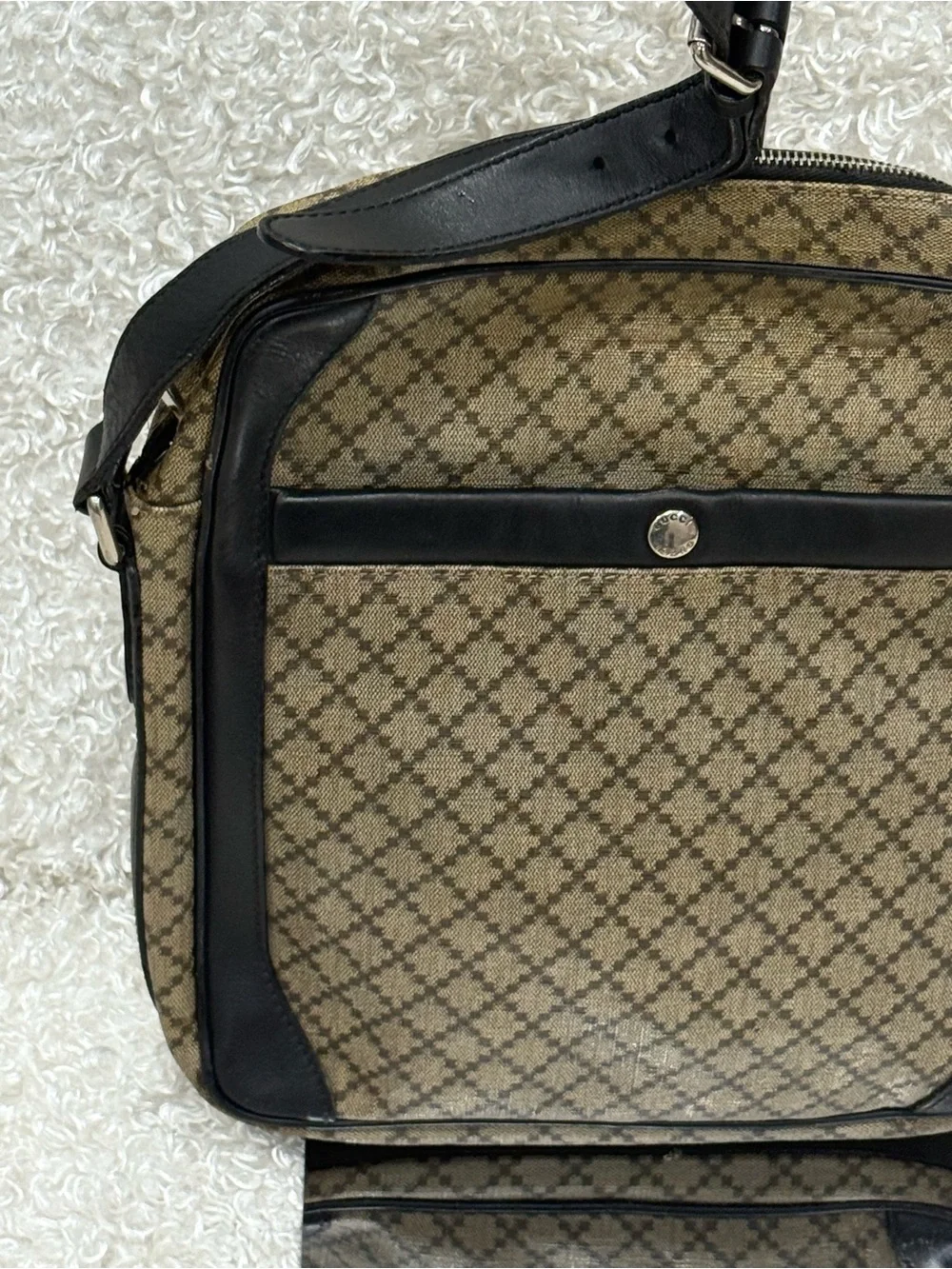 Gucci Diamanté Messenger Bag